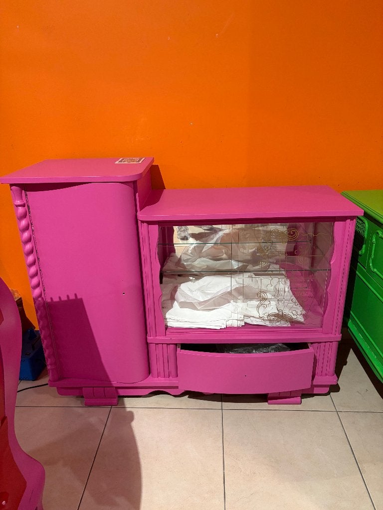 Wandkast/vitrine, Huis en Inrichting, Ophalen, Gebruikt, Minder dan 150 cm, Minder dan 100 cm