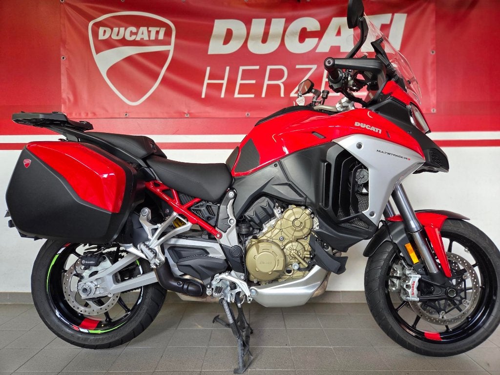 Multistrada V4 S Travel, Motoren, Motoren | Ducati, 4 cilinders, Motorrijbewijs A, Meer dan 35 kW, Toermotor