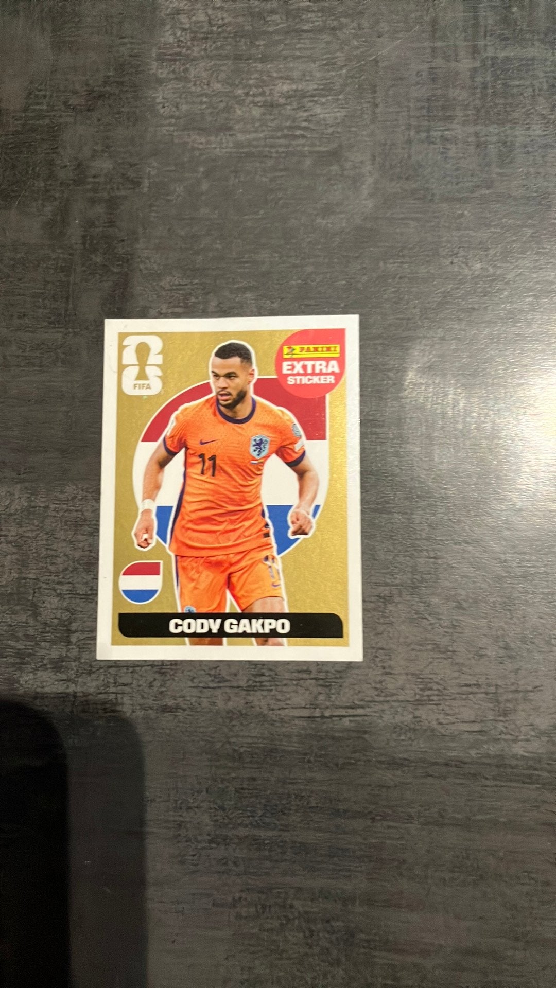 Autocollant  panini, autocollant supplémentaire CODV GAKPO, Enlèvement, Neuf