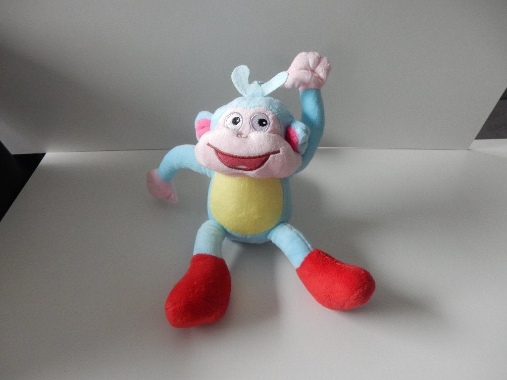 nr.2650 - Knuffel: boots de aap (Dora), Ophalen of Verzenden, Aap