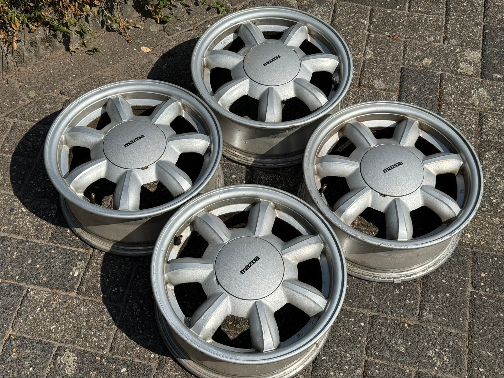 Mazda MX-5 NA Originele Bolletjesvelgen | NETTE STAAT, Auto-onderdelen, Banden en Velgen, Velg(en), 14 inch, Overige, Personenwagen