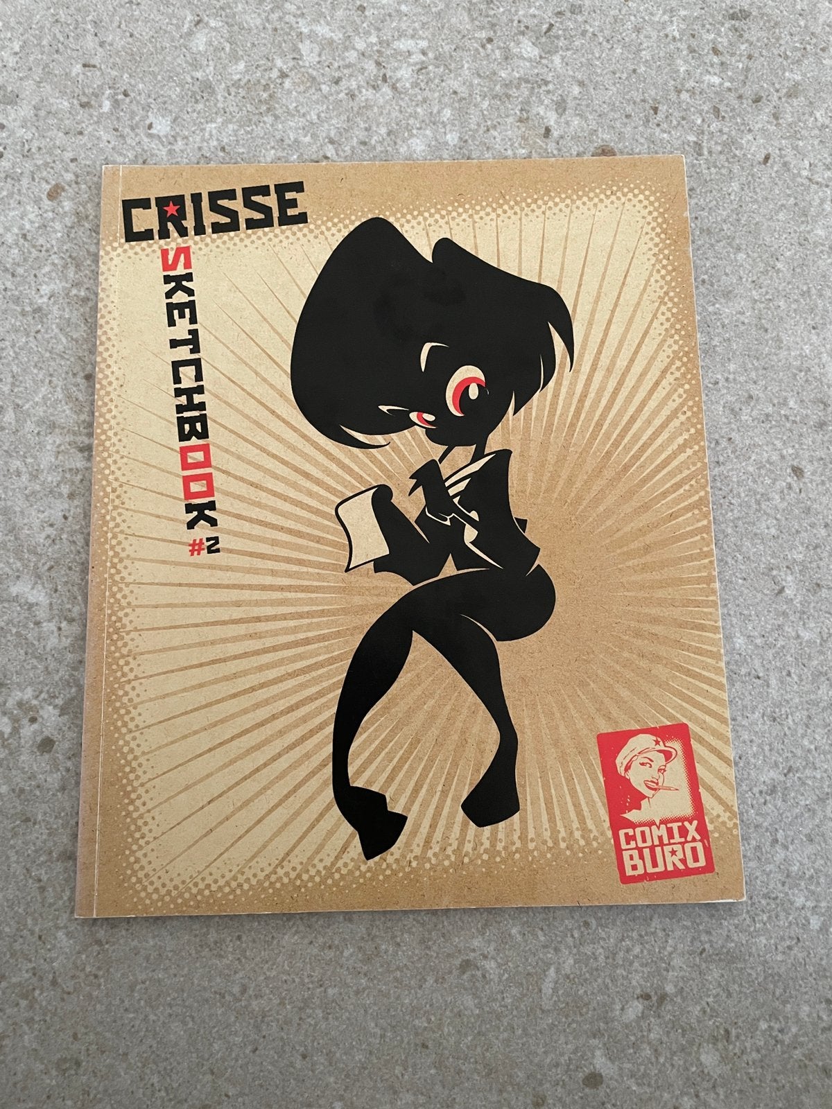 Sketchbook — Crisse 2 - signé et numéroté, Une BD, Enlèvement ou Envoi, Comme neuf