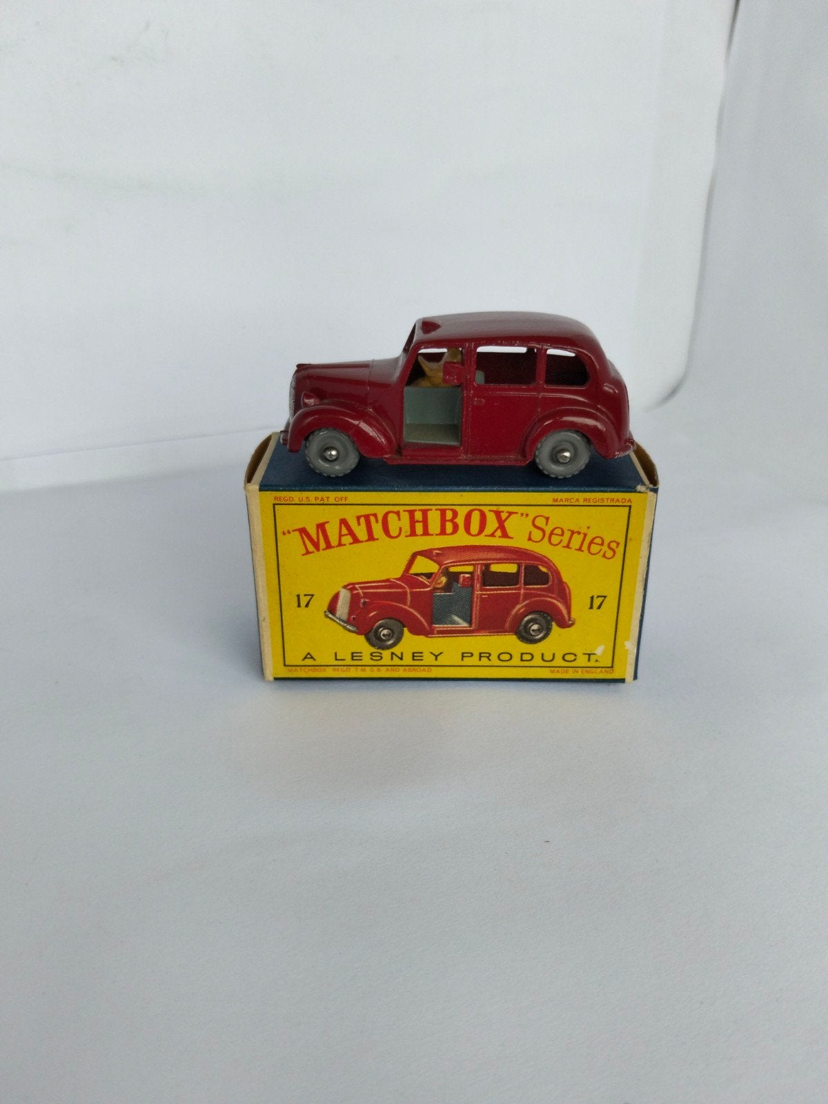 boîte d'allumettes RARE D-BOX n 17 Austin Metropolitan Lesn, Enlèvement ou Envoi, Matchbox
