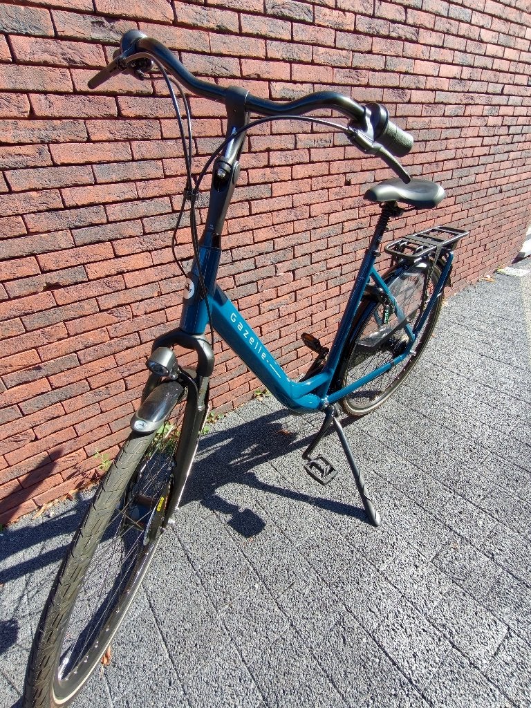 Fiets Gazelle orange c7+ blue glans. Maat D53, Fietsen en Brommers, 50 tot 53 cm, Ophalen, Zo goed als nieuw, Gazelle
