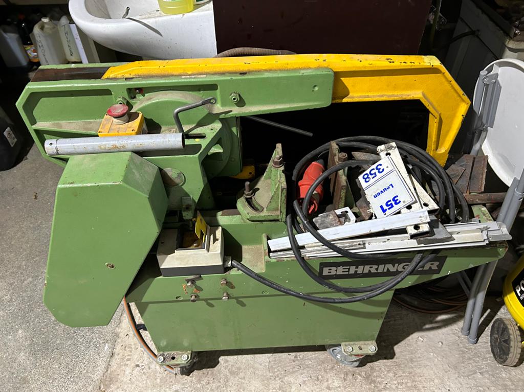 Garage machines, Ophalen, Zo goed als nieuw