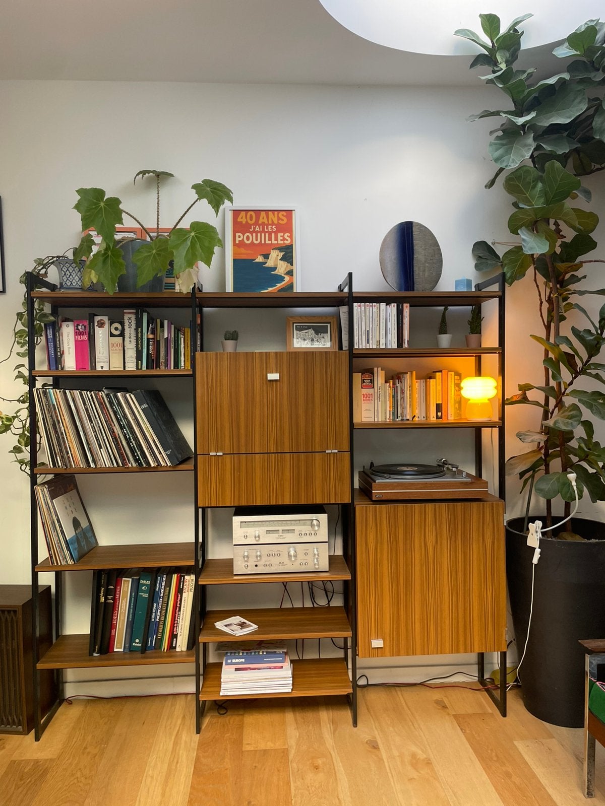 Wall-unit Meurop - bibliotheque, Enlèvement, Utilisé