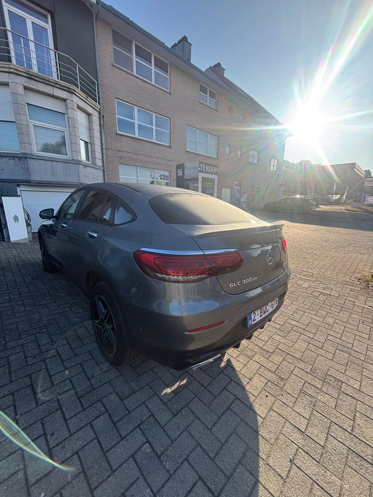 Mercedes-Benz GLC 300 de 4MATIC Coupé | AMG Line | 2022, Autos, Cuir, Argent ou Gris, Achat, Euro 6