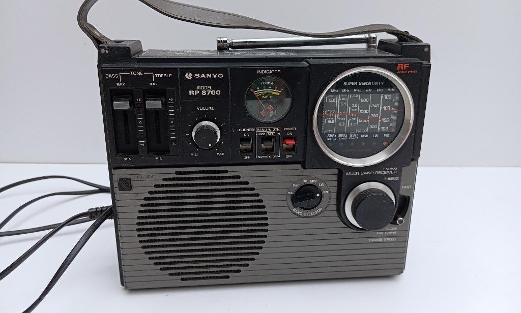 SANYO MODEL RP8700 RF AMPLIFIER radio wereldontvanger, Ophalen of Verzenden, Gebruikt, Radio