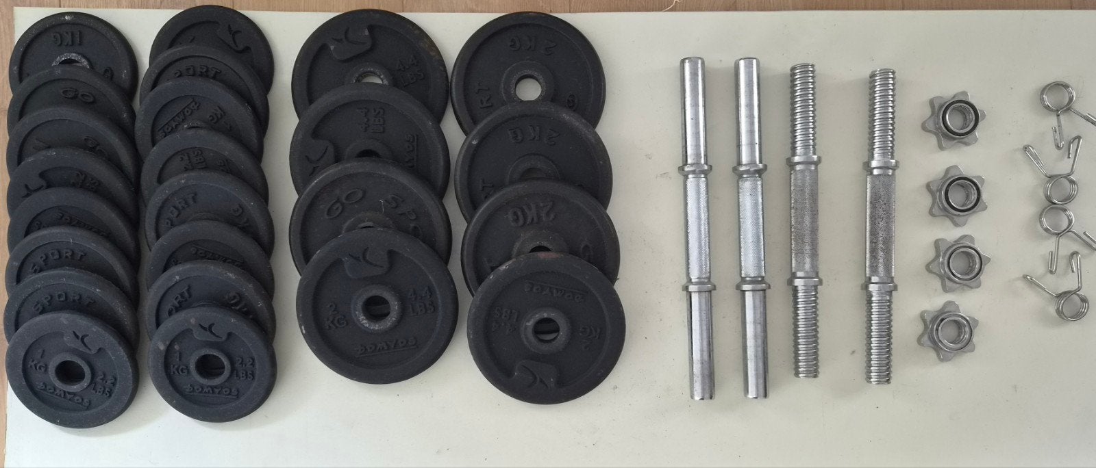poids et haltères, Sport en Fitness, Fitnessmaterialen, Ophalen, Gebruikt, Dumbbell