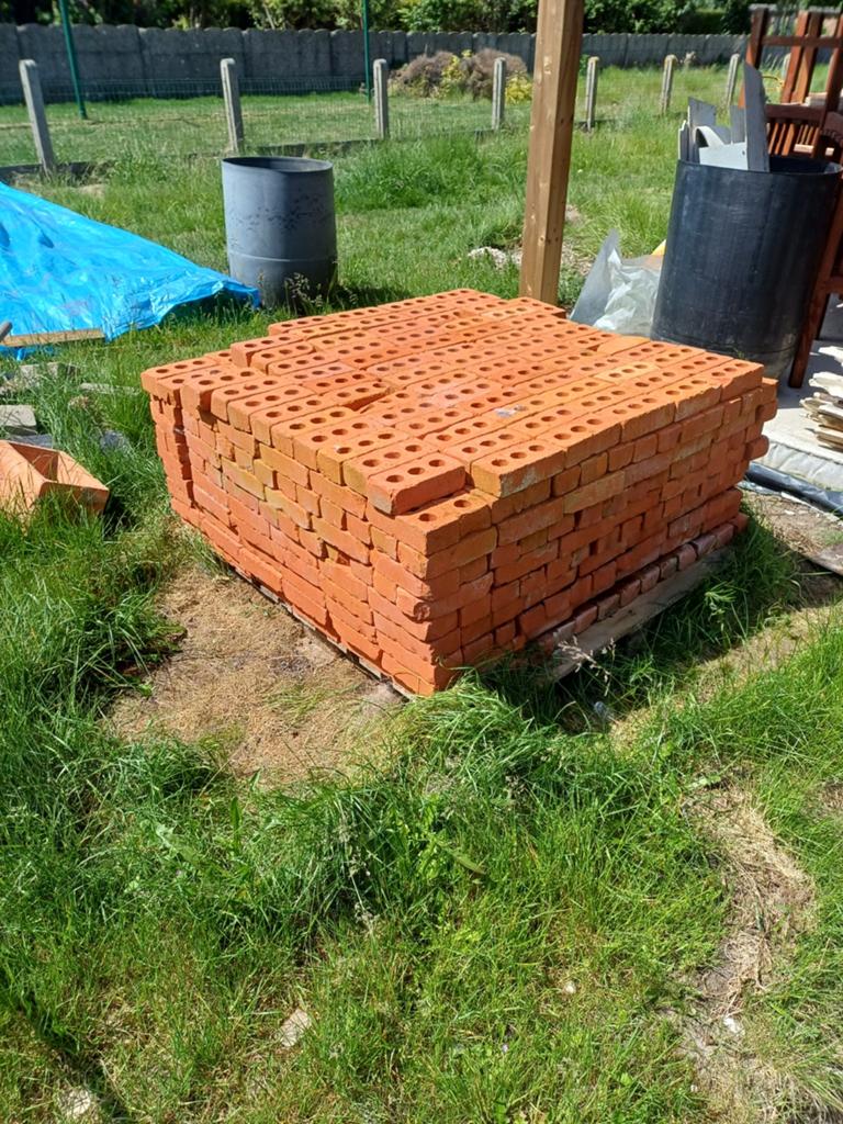 Lot Rodelandse RV bakstenen, Doe-het-zelf en Bouw, Metselstenen, Ophalen, Bakstenen
