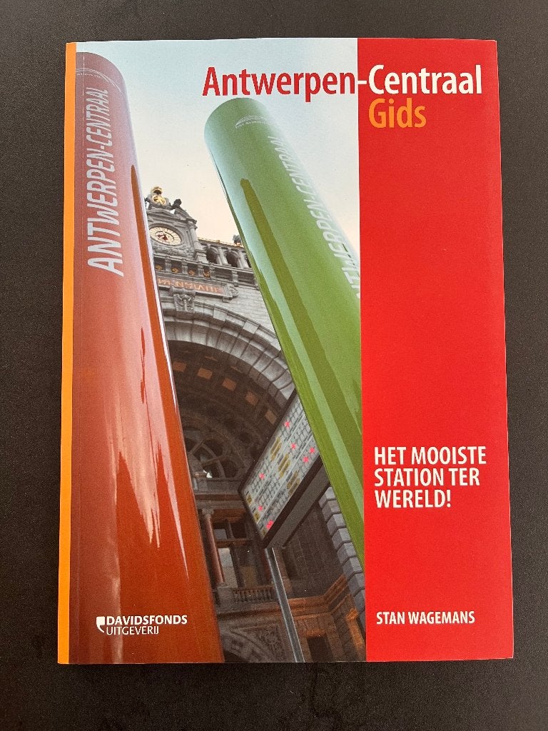 Antwerpen-Centraal (gids): Het mooiste station ter wereld!, Ophalen of Verzenden, Nieuw, Wagemans, Trein