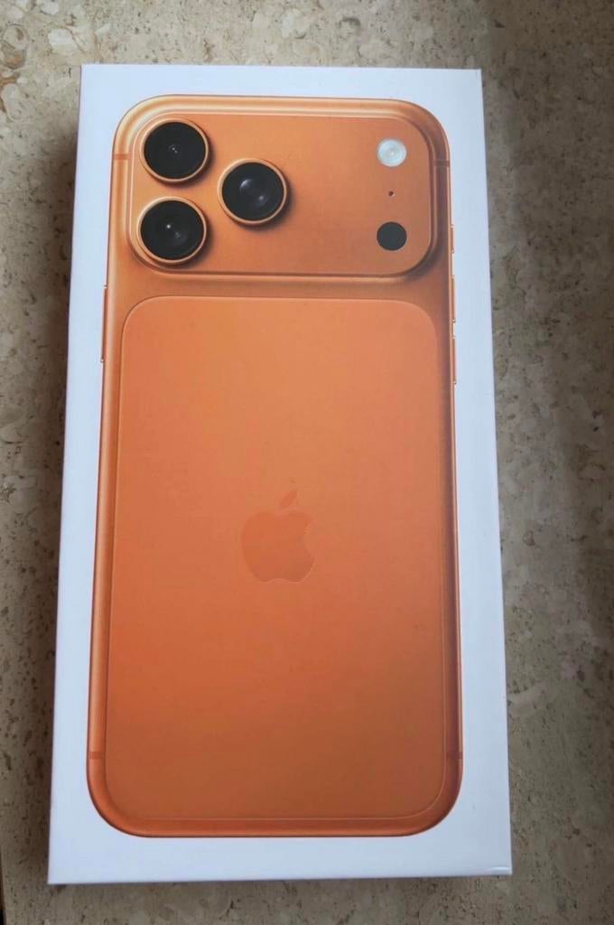 iPhone 17 Pro Max Orange, Télécoms, Téléphonie mobile | Apple iPhone, Neuf, Autres modèles, 1 TB, Enlèvement