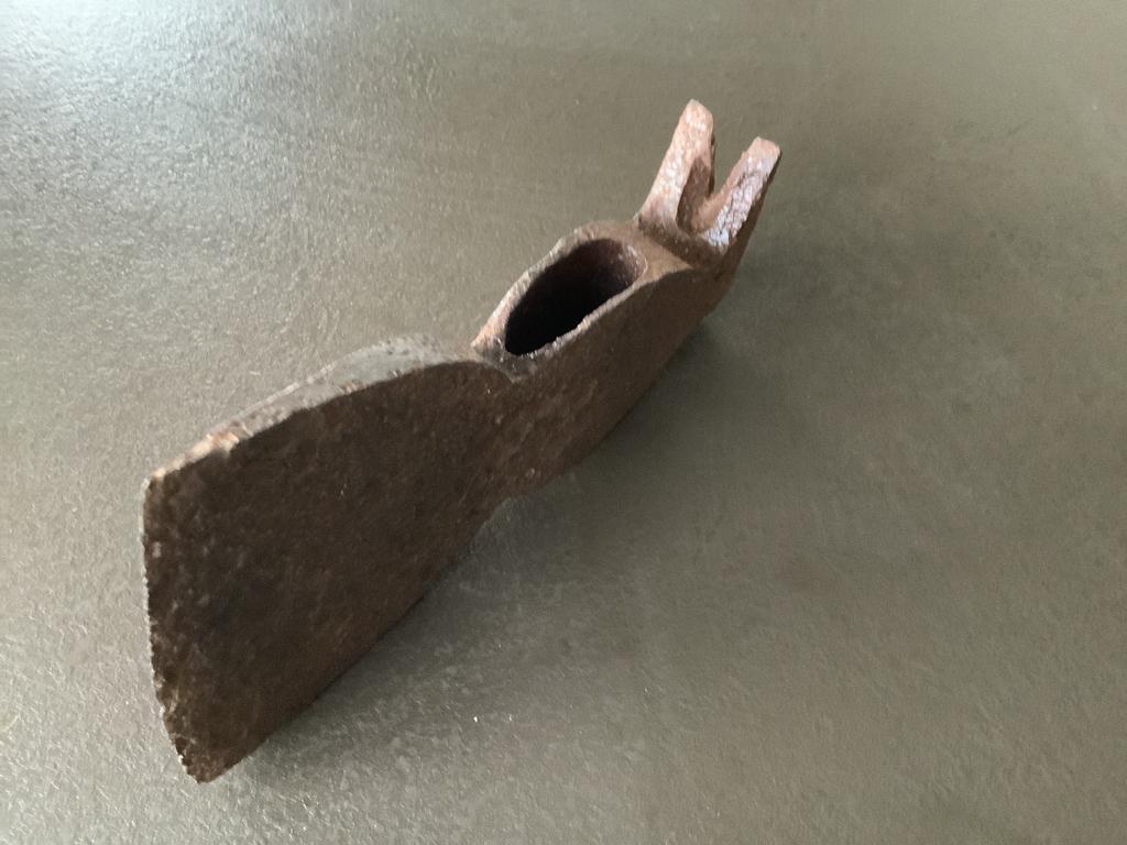 Tête de hache pionnier allemand ww2 récup  marquée, Collections, Enlèvement ou Envoi