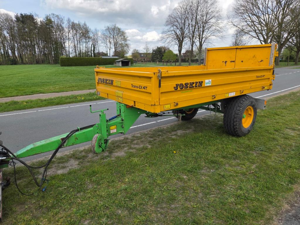 4t Joskin kipper zgan, olie geremd, deuren, bj 2013 kipwagen, Zakelijke goederen, Ophalen, Transport
