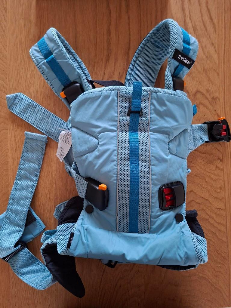 BabyBjorn draagzak baby One, Kinderen en Baby's, Buik of Rug, Ophalen of Verzenden, Zo goed als nieuw, Baby Björn