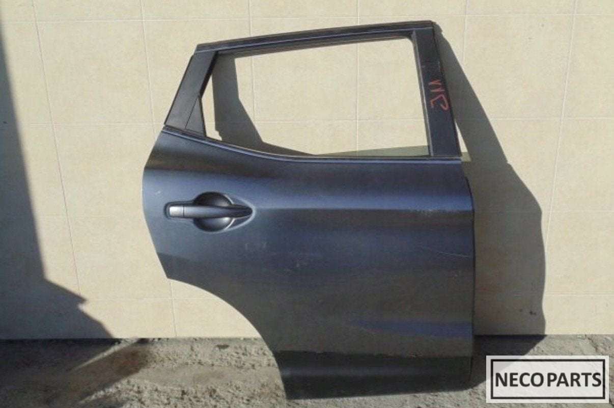 NISSAN QASHQAI II J11 PORTIER DEUR ACHTER RECHTS ORIGINEEL, Arrière, -, Haillon arrière, Utilisé
