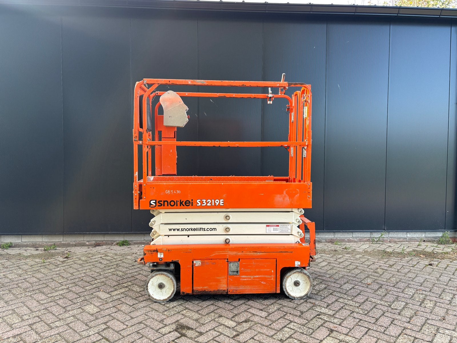 Snorkel S3219E schaarlift 2020 elektrische hoogwerker, Ophalen
