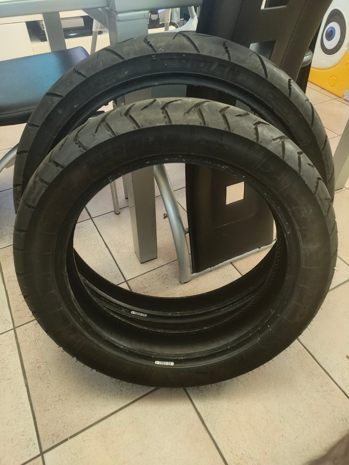 Dunlop Meridian Trailmax pneu moto, Motoren, Ophalen