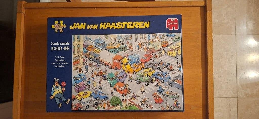 Puzzel Jan van Haasteren 3000 stukjes, Ophalen, Meer dan 1500 stukjes, Zo goed als nieuw, Legpuzzel