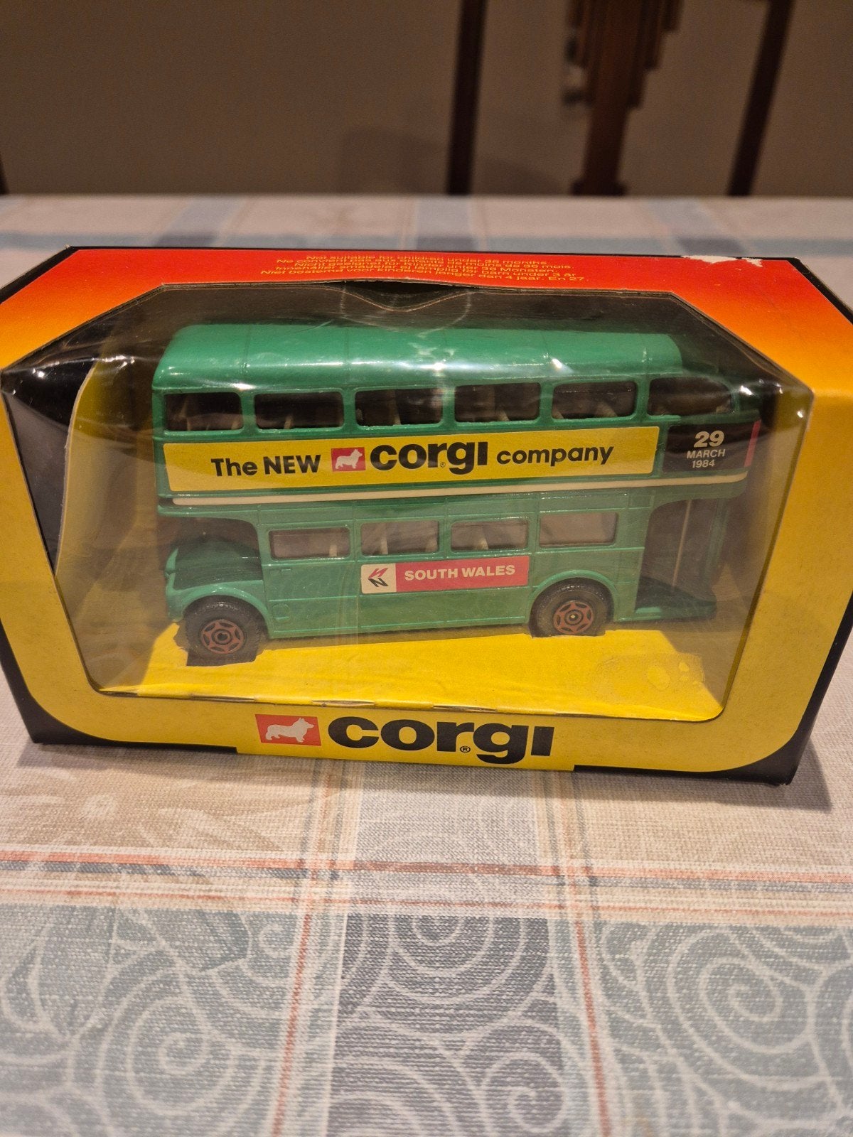 dubbeldekker, Ophalen of Verzenden, Zo goed als nieuw, Bus of Vrachtwagen, Corgi