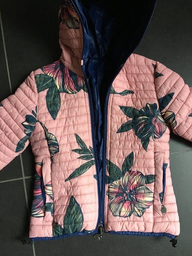 Jas mexx omkeerbaar maat 110 of 5 jaar, Mexx, Meisje, Ophalen of Verzenden, Zo goed als nieuw