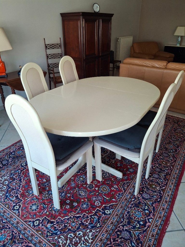 Eetkamer, Huis en Inrichting, Tafels | Eettafels, Ophalen, Overige materialen, Gebruikt, Vijf personen of meer