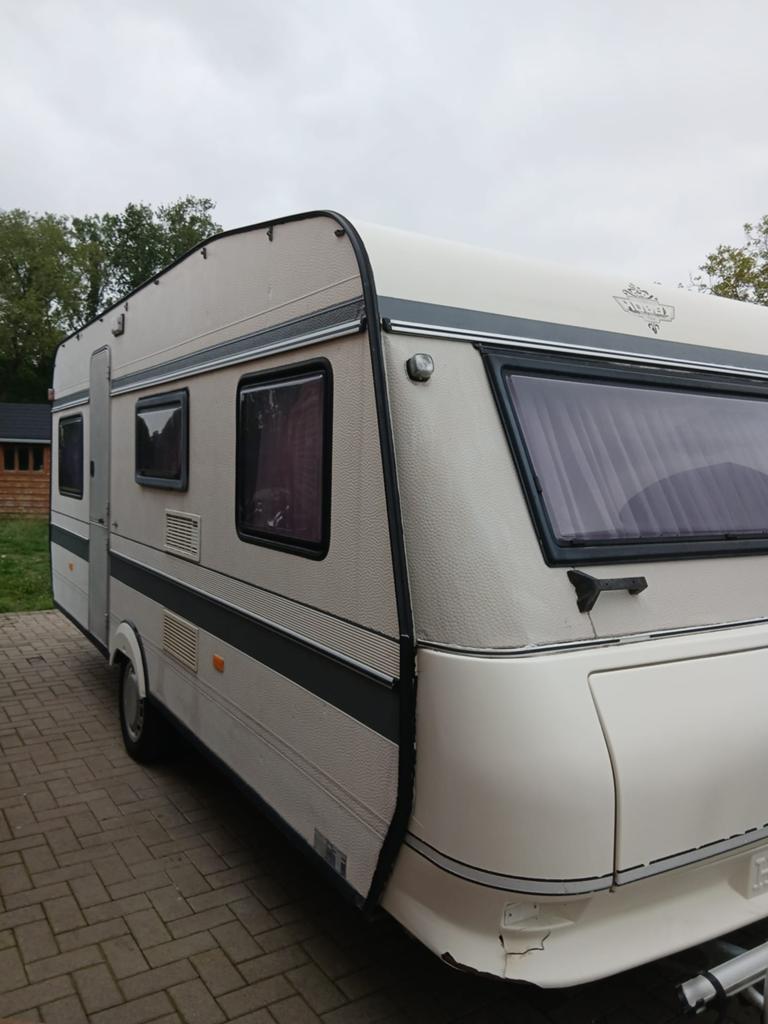 Hobby classic 510 bj1992, Caravans en Kamperen, Hobby, Particulier, 5 tot 6 meter, Tot en met 4