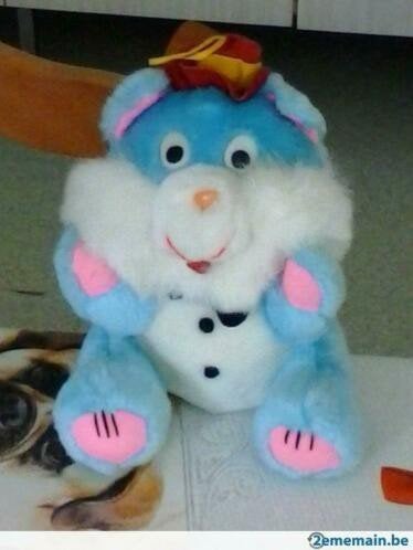 peluche, Enfants & Bébés, Bleu, Enlèvement ou Envoi, Lapin, Comme neuf