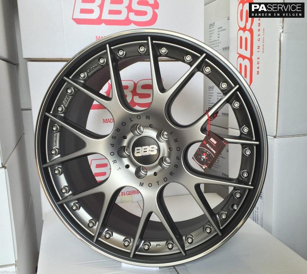 Nwe 22 inch BBS CH R Antraciet Audi Q7 Q8 E-tron velgen, Neuf, -, Autres dimensions, -