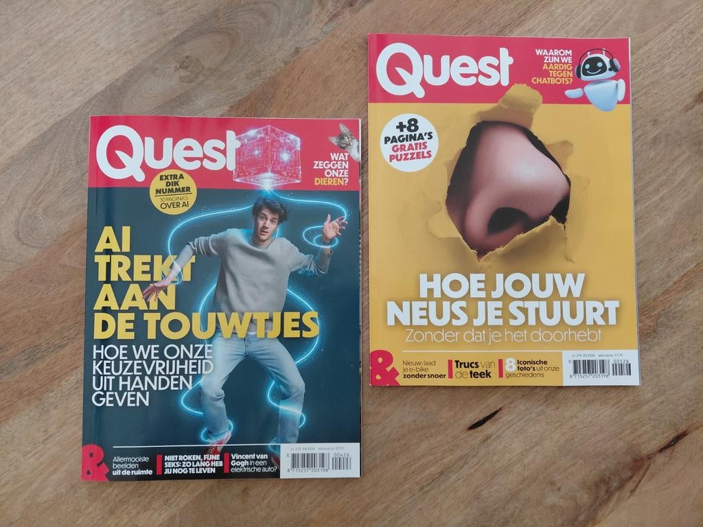 Quest magazines 04/2026 en 05/2026, Boeken, Tijdschriften en Kranten, Ophalen of Verzenden