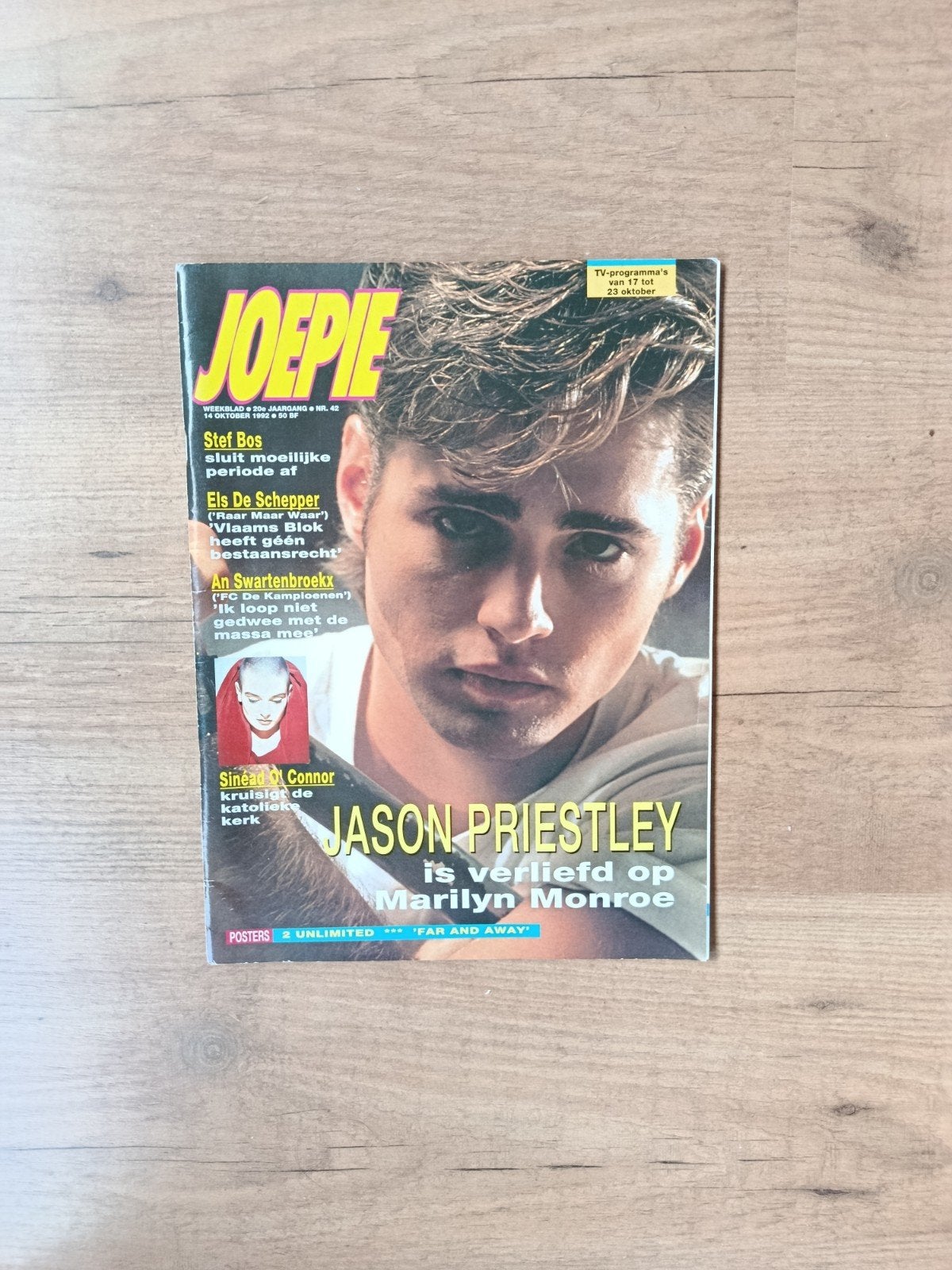 Weekblad - tijdschrift joepie van 14 oktober 1992, Enlèvement ou Envoi, 1980 à nos jours, Journal ou Magazine