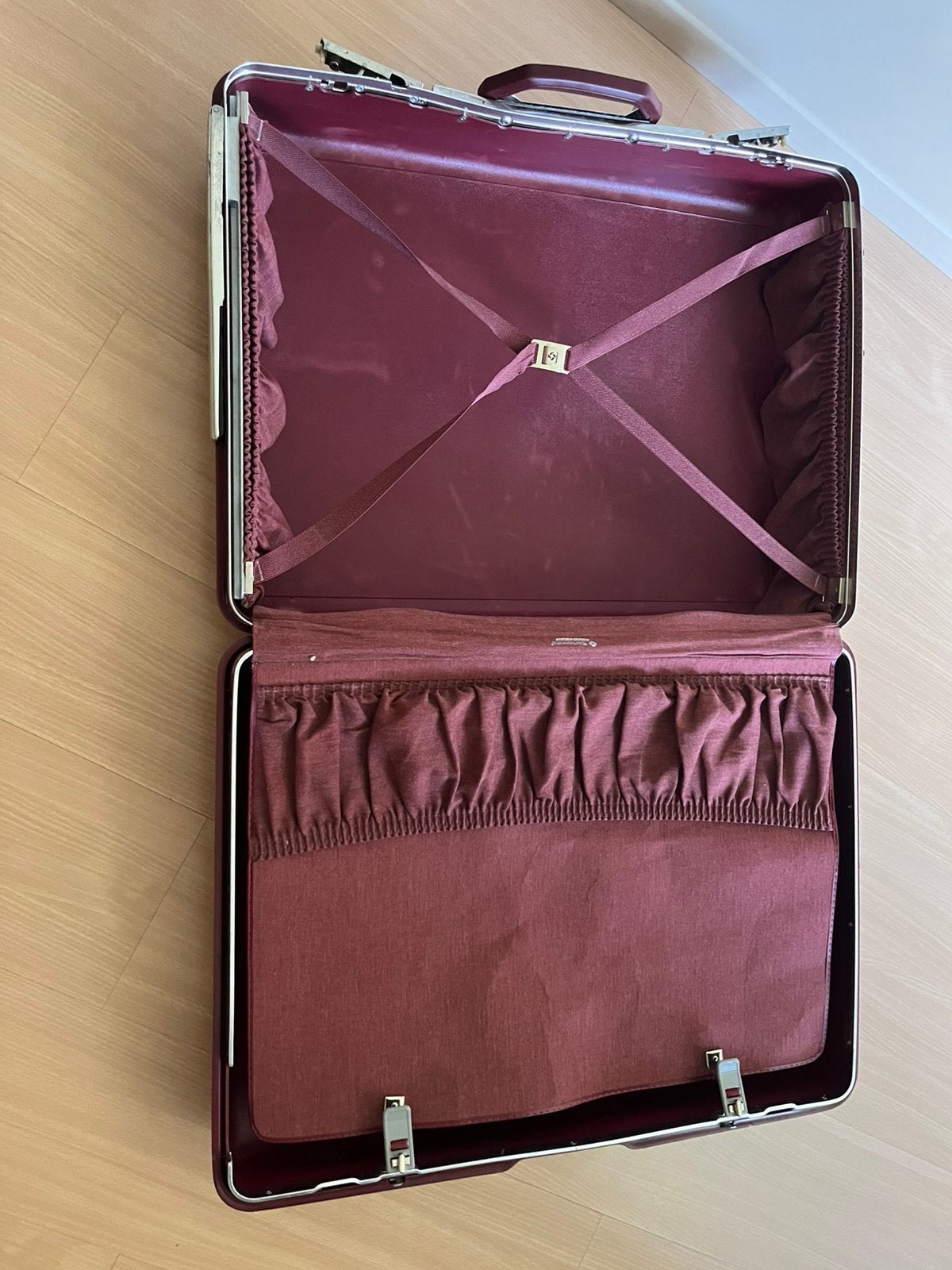 Samsonite koffer, Roulettes, Plastique dur, Enlèvement, Utilisé