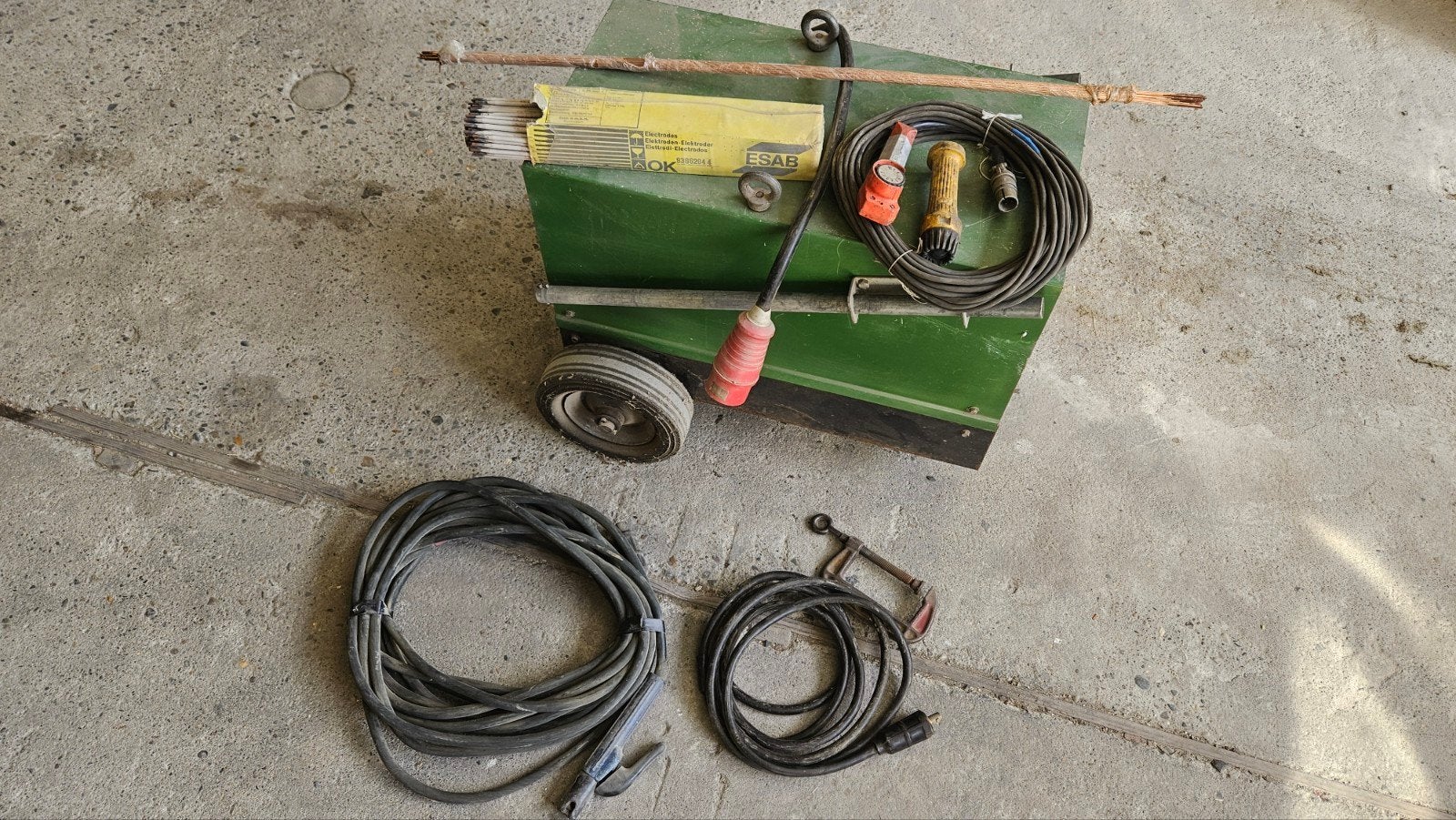 Norweld NL-401 combi-lasapparaat met toebehoren + fles argon, Bricolage & Construction, Enlèvement, Utilisé, Tig