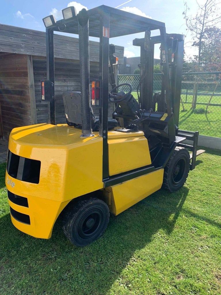 heftruck yale 3 ton diesel met vorkenspreider, Zakelijke goederen, Ophalen, Diesel, Heftruck