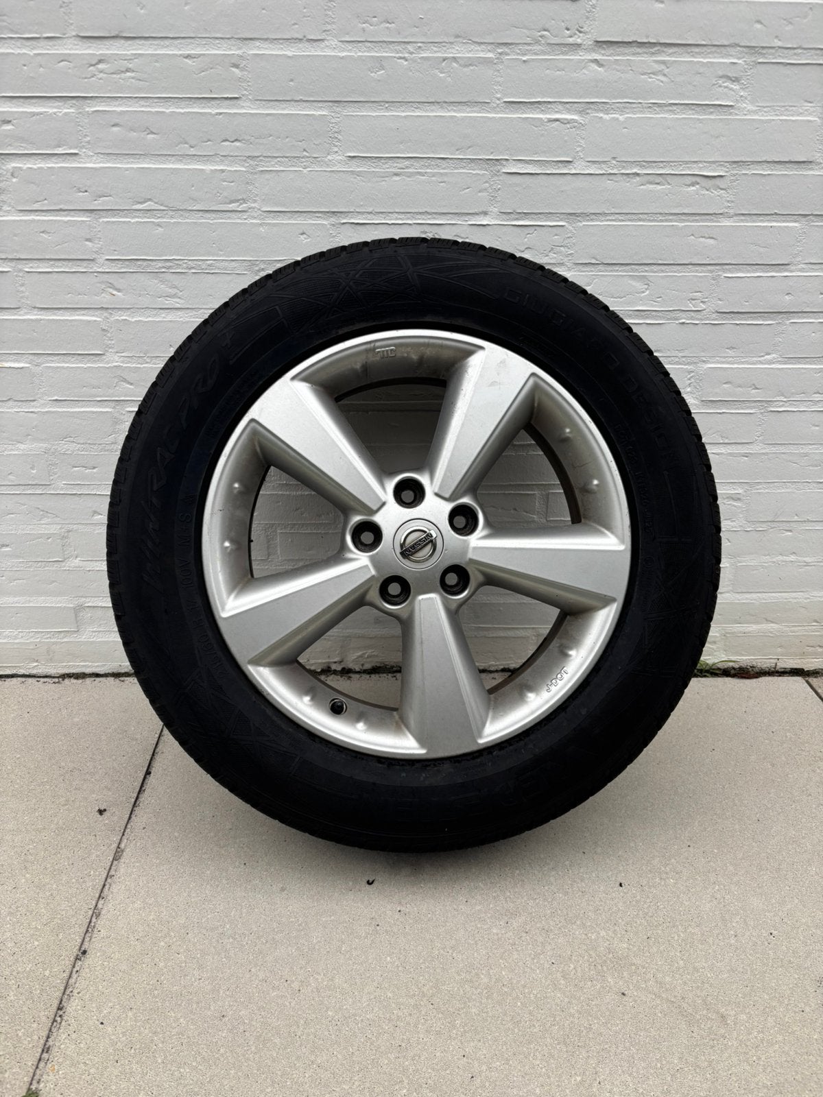 Winterbanden Nissan Qashqai op velg, Ophalen, 17 inch, Winterbanden, Personenwagen