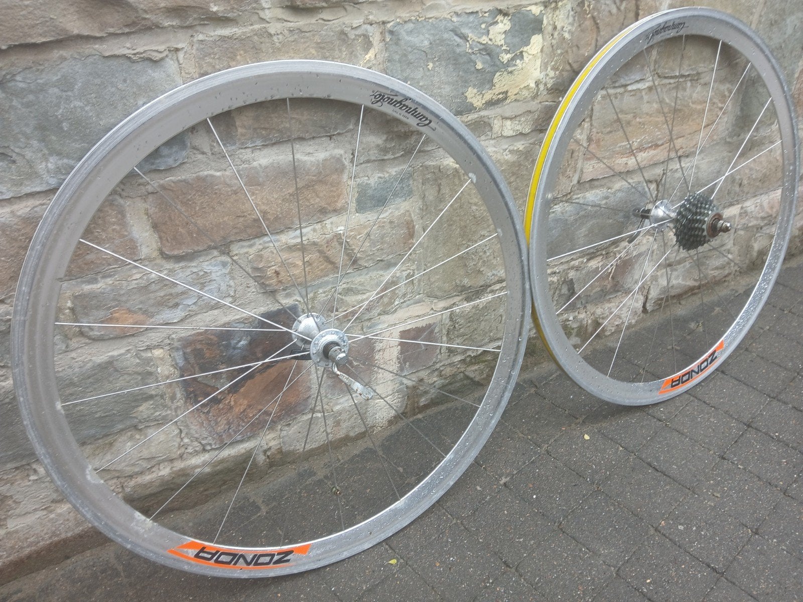 roue campagnolo zonda, Vélos & Vélomoteurs, Enlèvement, Roue