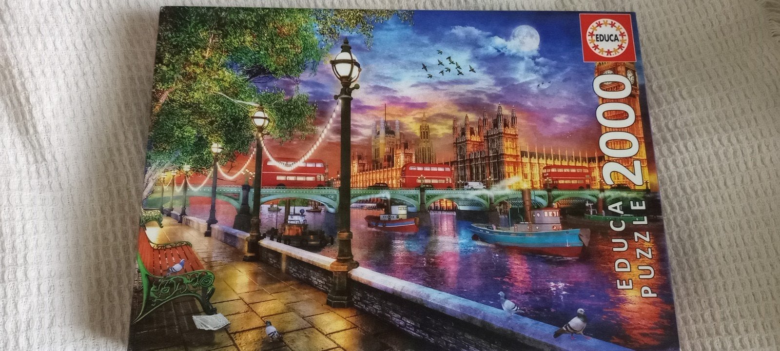 Educa puzzel 2000 stukjes in zeer goede staat, Ophalen of Verzenden, Zo goed als nieuw, Legpuzzel
