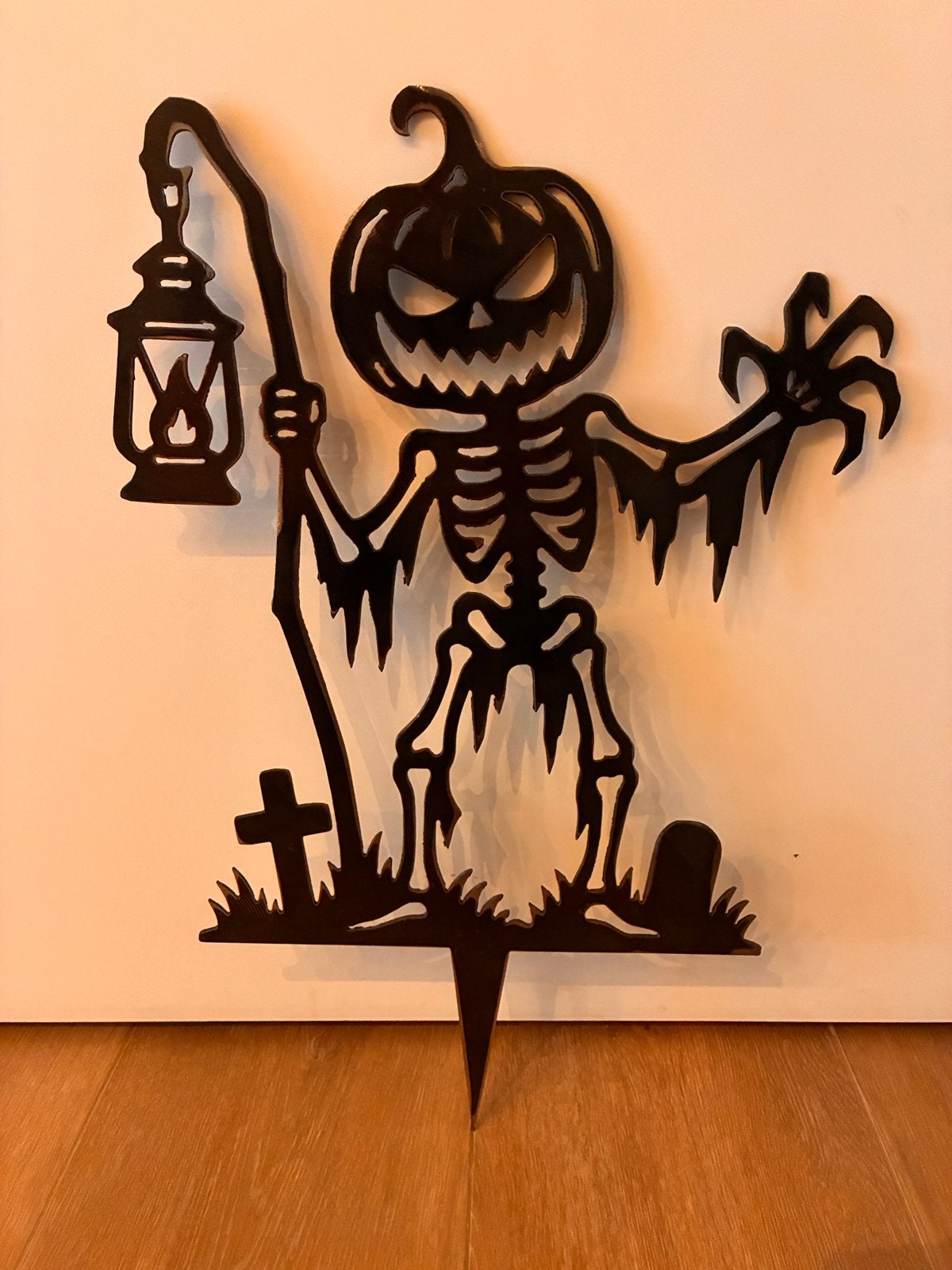 Leuke halloween tuinprikker uit cortenstaal, Tuin en Terras, Ophalen of Verzenden, Nieuw
