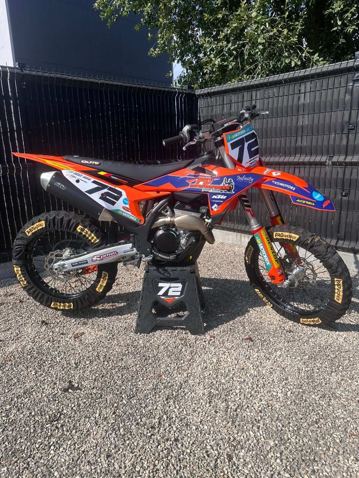 KTM SXF250, Vélos & Vélomoteurs, Enlèvement, Comme neuf