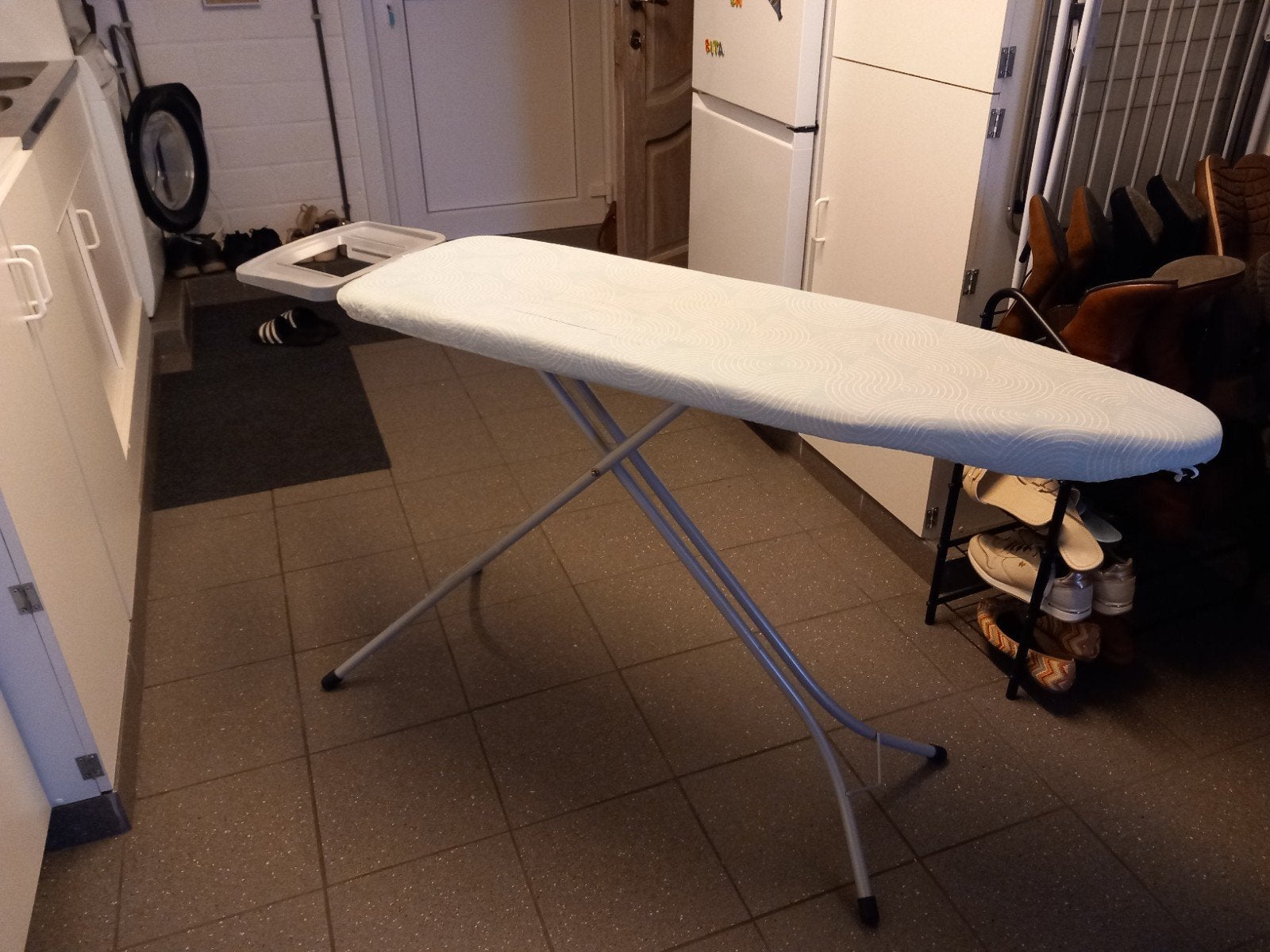 Strijkplank, Ophalen