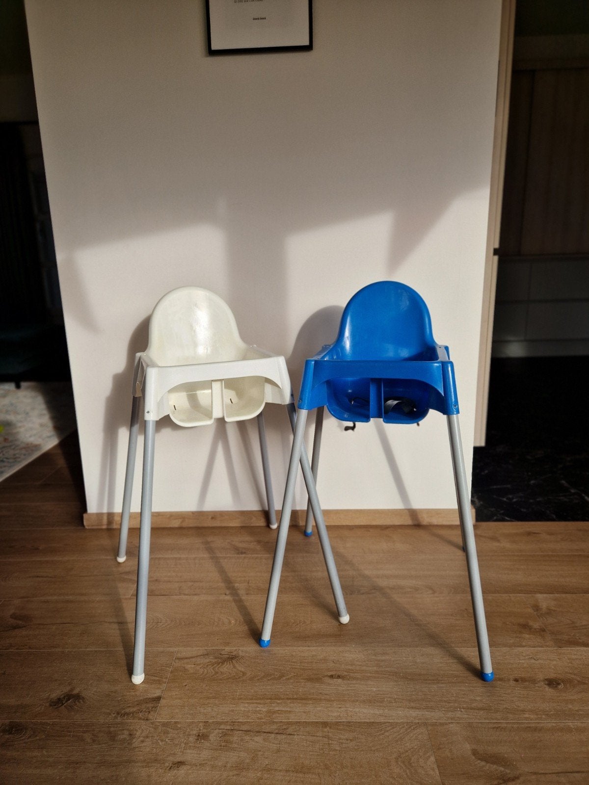 Eetstoel kinderen, Ophalen