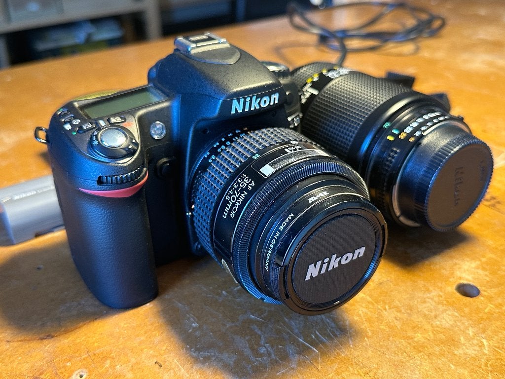 Nikon D-80 Camera set, Audio, Tv en Foto, Fotocamera's Digitaal, Ophalen, Gebruikt, 4 t/m 7 keer, Nikon