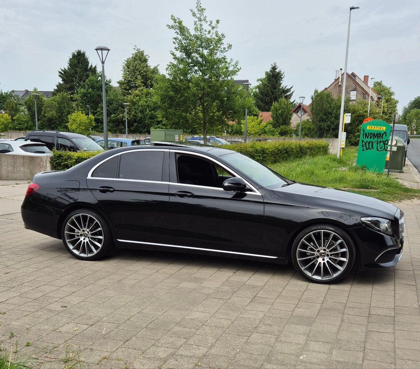 Mercedes-Benz E220d 194 PK – Panoramadak – Full Option, Auto's, Automaat, Euro 6, Zwart, Particulier