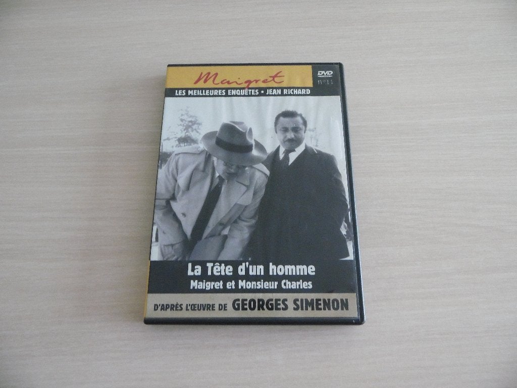 MAIGRET LA TÊTE D'UN HOMME  ET MAIGRET ET MONSIEUR CHARLES, Cd's en Dvd's, Dvd's | Tv en Series, Alle leeftijden, Overige genres