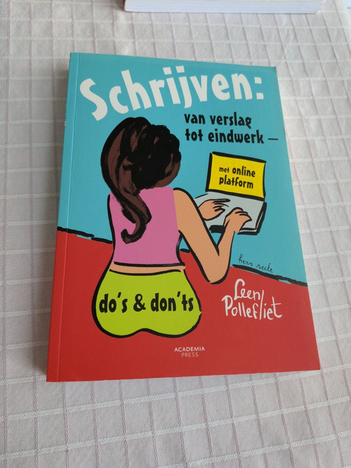 Leen Pollefliet - Schrijven: van verslag tot eindwerk, Boeken, Ophalen of Verzenden, Leen Pollefliet