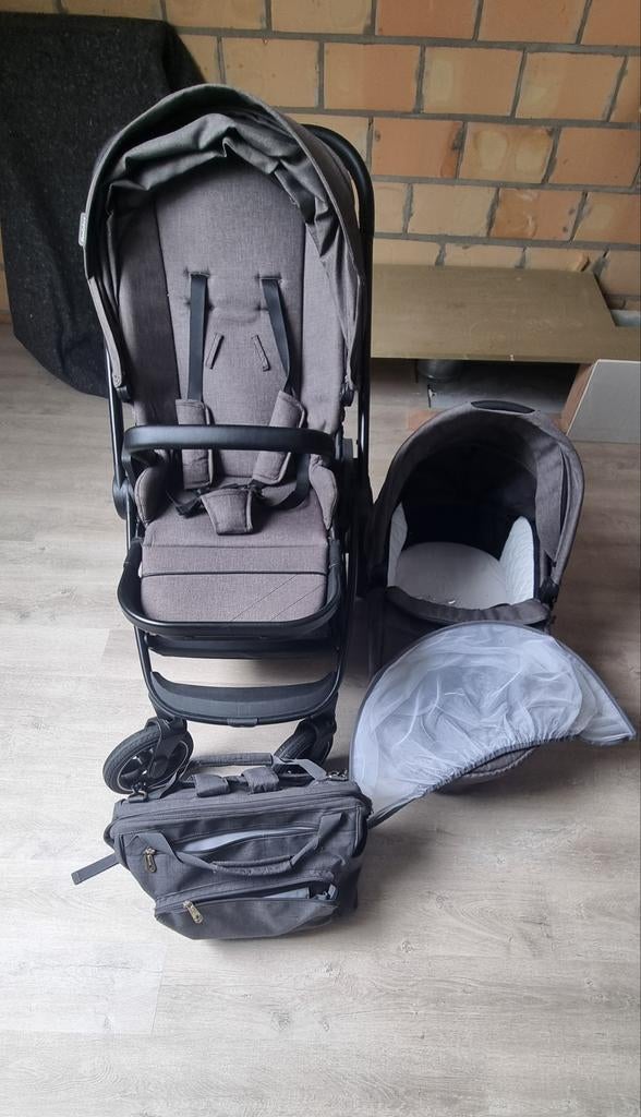 Kinderwagen Pericles Crios 3.0 met mand en tas, Ophalen, Kinderwagen