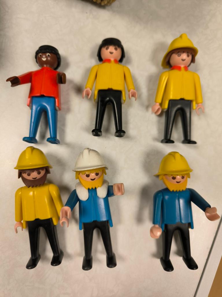 vintage Playmobil-poppetjes uit 1974, Enlèvement ou Envoi, Utilisé, Playmobil en vrac