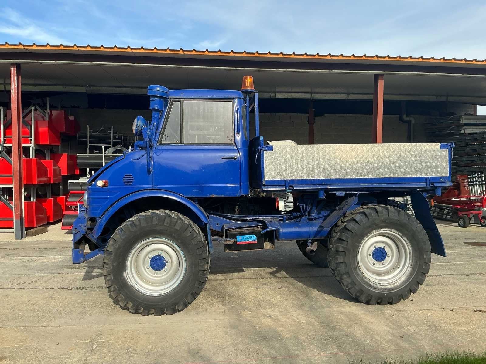 Mercedes-Benz Unimog Pick-up oldtimer Vrachtwagen, Auto's, Bedrijf, Overige brandstoffen, Te koop, Mercedes-Benz