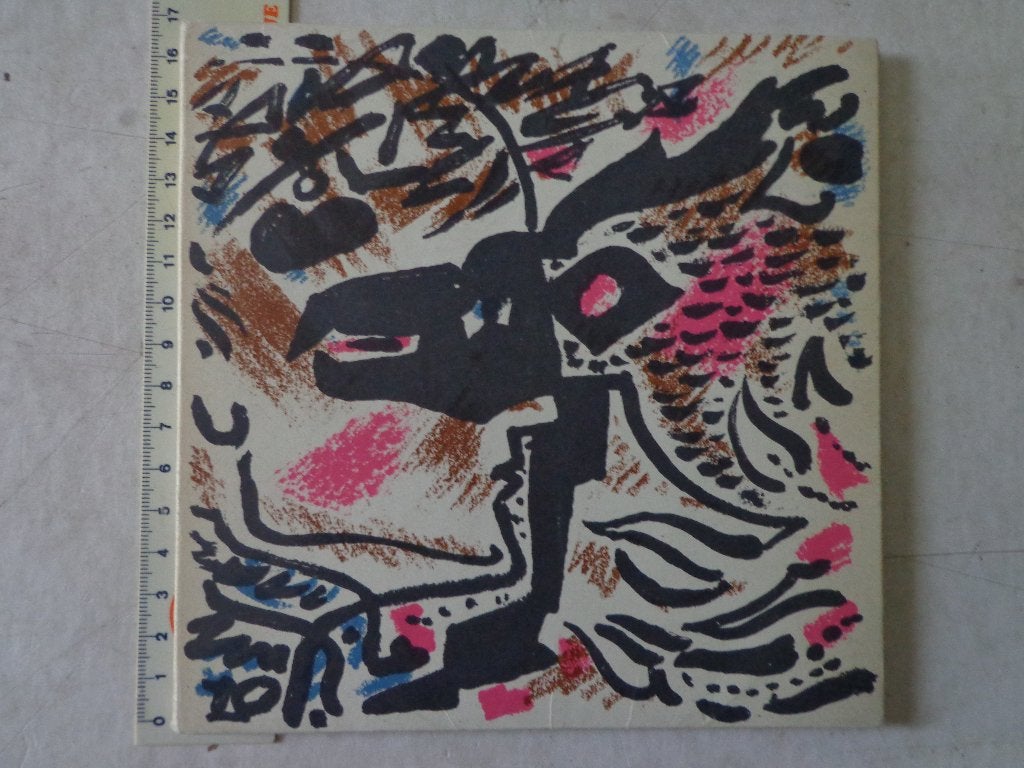 catalogue avec lithographie originale d'André Masson de 1968, Antiquités & Art, Art | Lithographies & Sérigraphies, Enlèvement ou Envoi