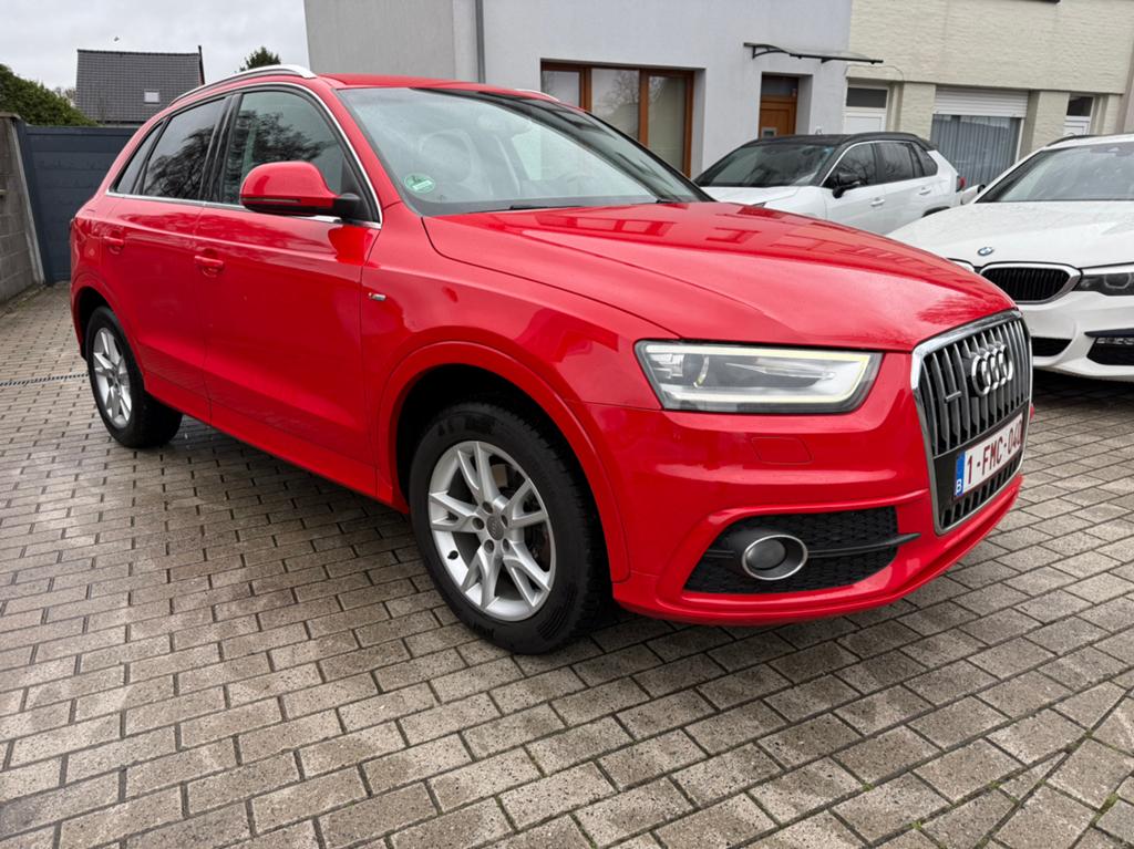 Audi Q3 S-line 2.0TFSI. Quattro 1 eigenaar Automatic, Auto's, Audi, Automaat, 4 cilinders, 1984 cc, Leder